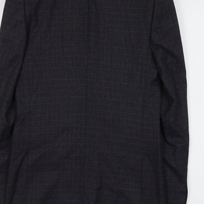 Mens UK Size S Marks and Spencer Regular Blue Suit Jacket