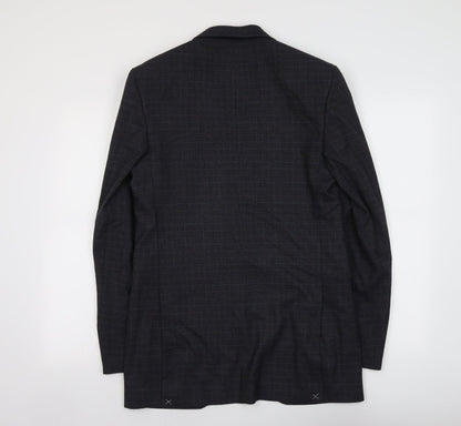 Mens UK Size M Marks and Spencer Regular Blue Suit Jacket