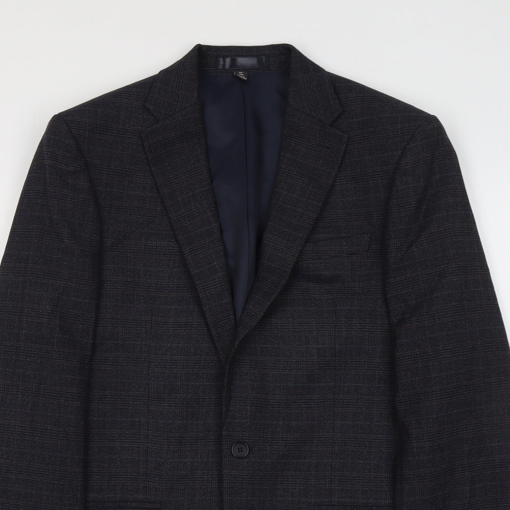 Mens UK Size M Marks and Spencer Regular Blue Suit Jacket