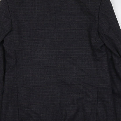 Mens UK Size M Marks and Spencer Regular Blue Suit Jacket