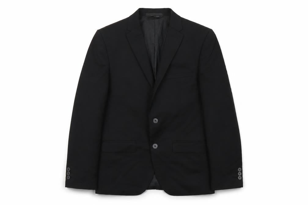 Mens UK Size L Marks and Spencer Regular Black Suit Jacket