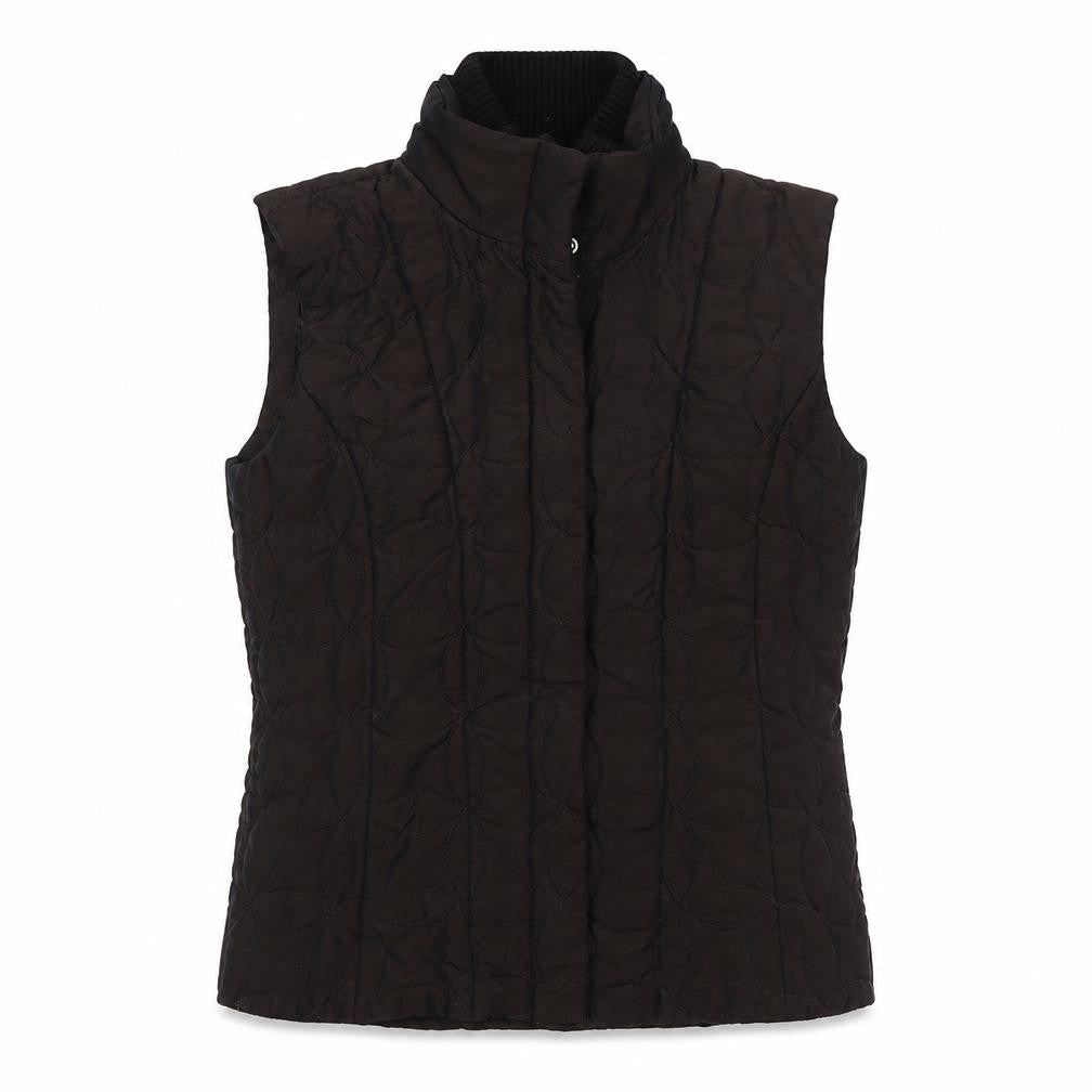 Womens UK Size 10 Alex & Co Brown Gilet