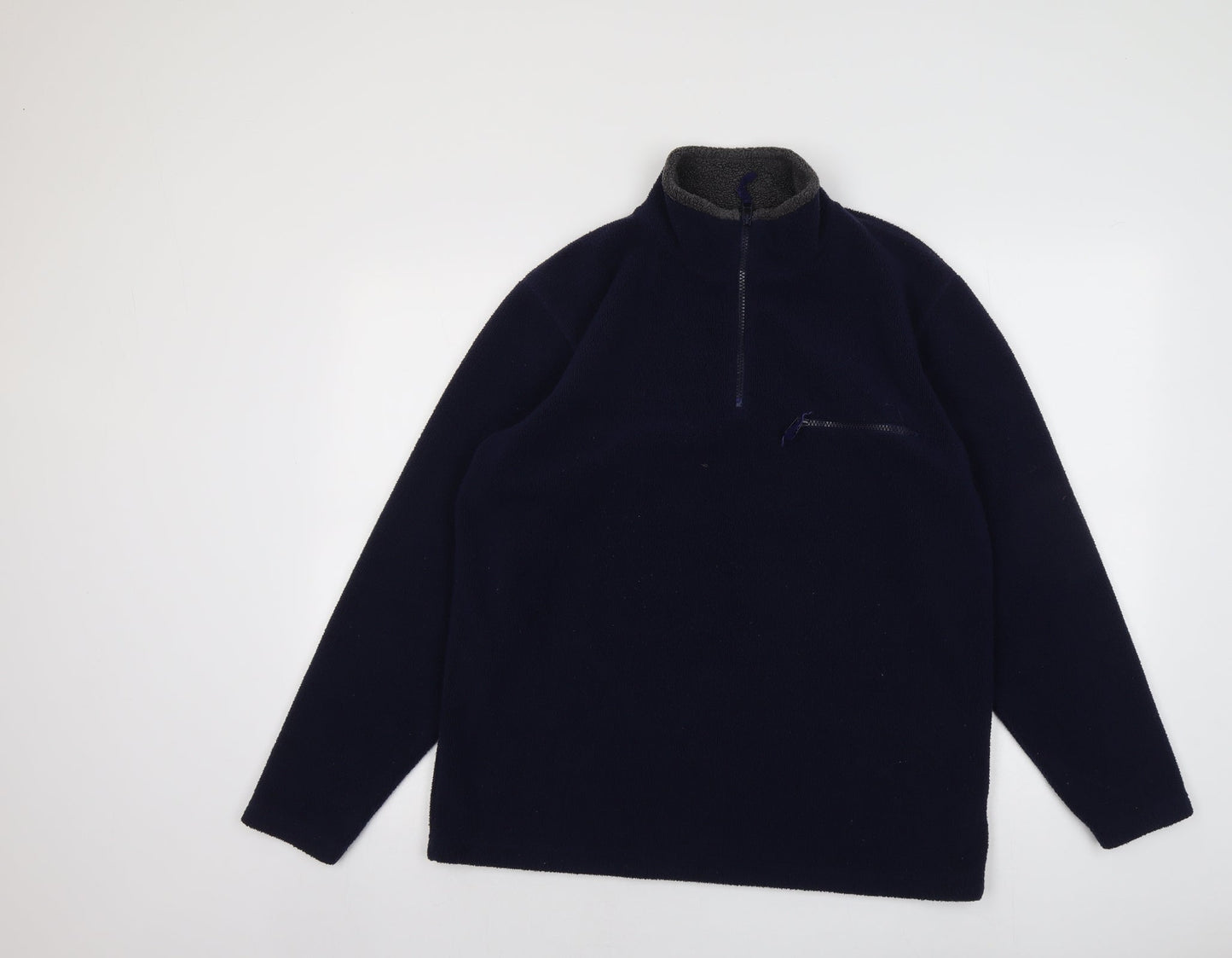 Mens UK Size S NEXT Blue Pullover Sweatshirt