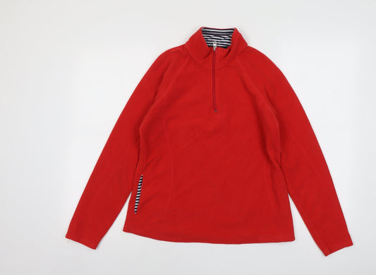 Womens UK Size 12 Marks and Spencer Red Pullover Sweatshirt