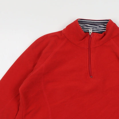 Womens UK Size 12 Marks and Spencer Red Pullover Sweatshirt