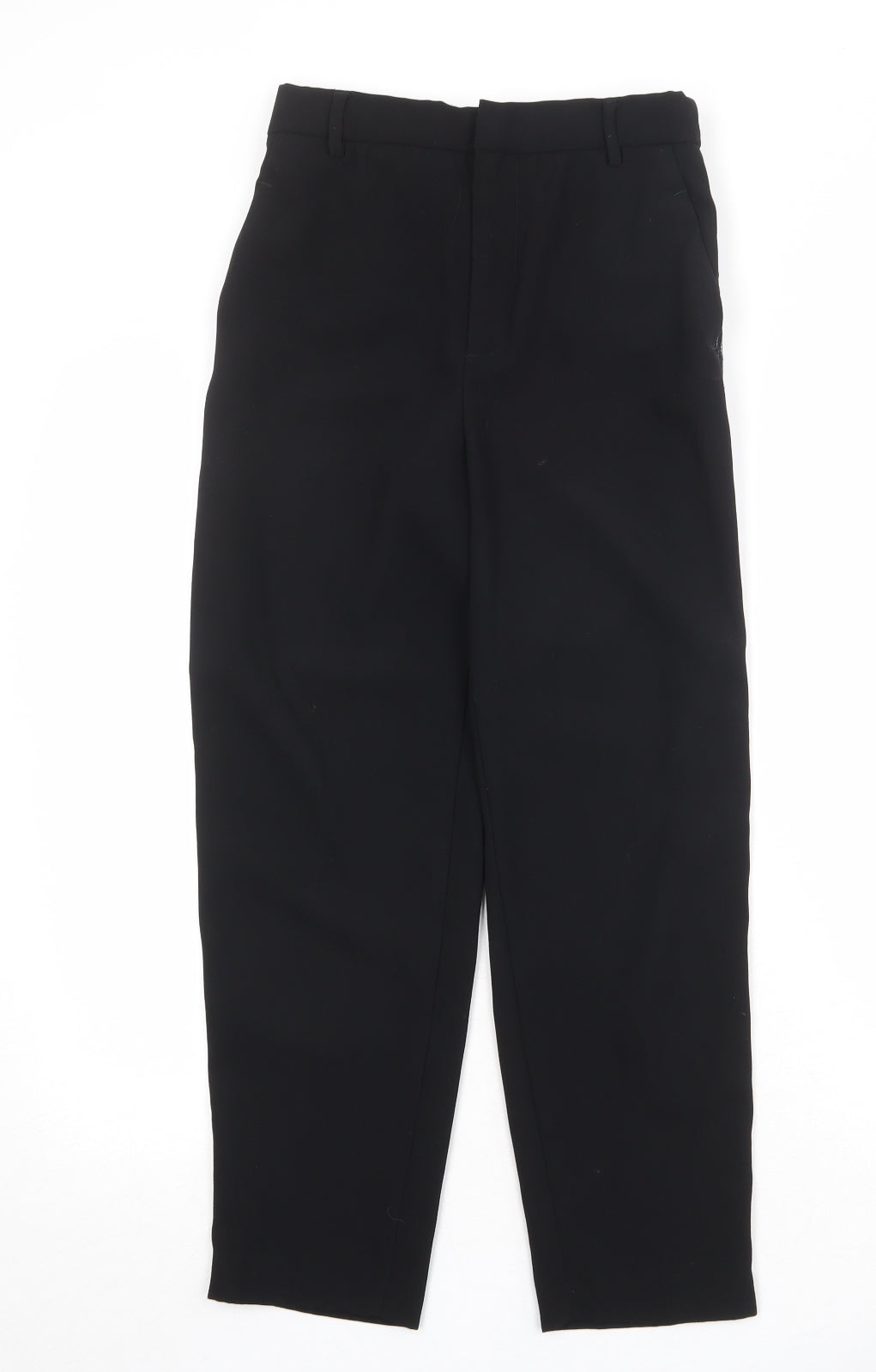 Womens UK Size 6 Zara Regular Fit  Black Trousers