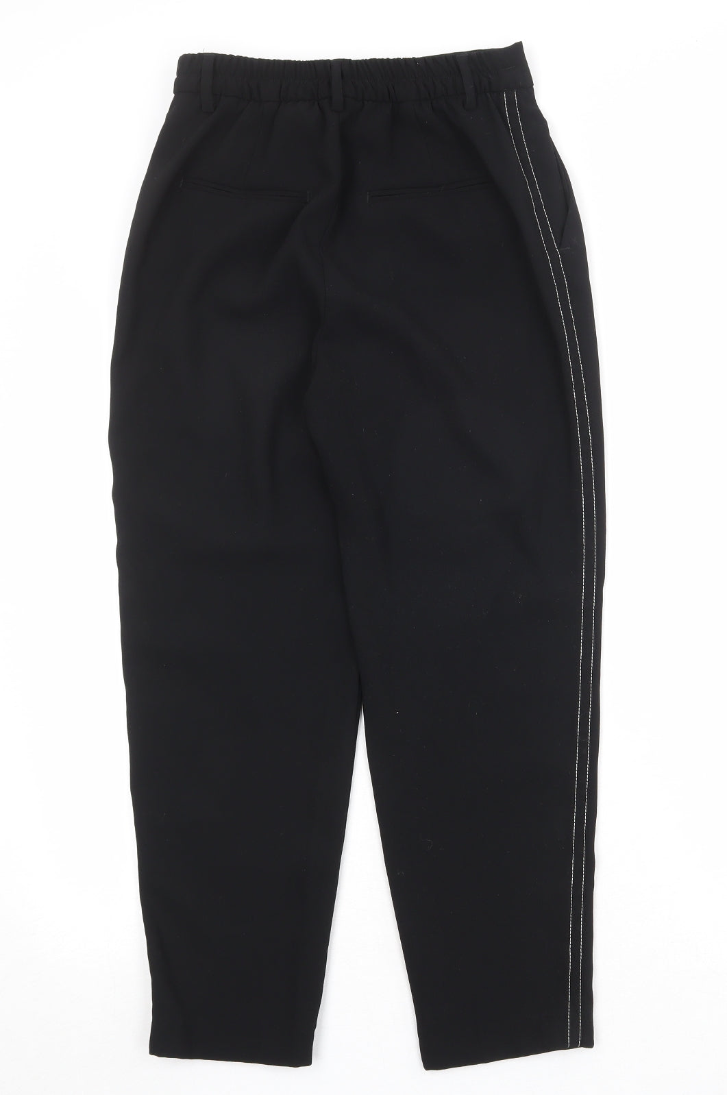 Womens UK Size 6 Zara Regular Fit  Black Trousers