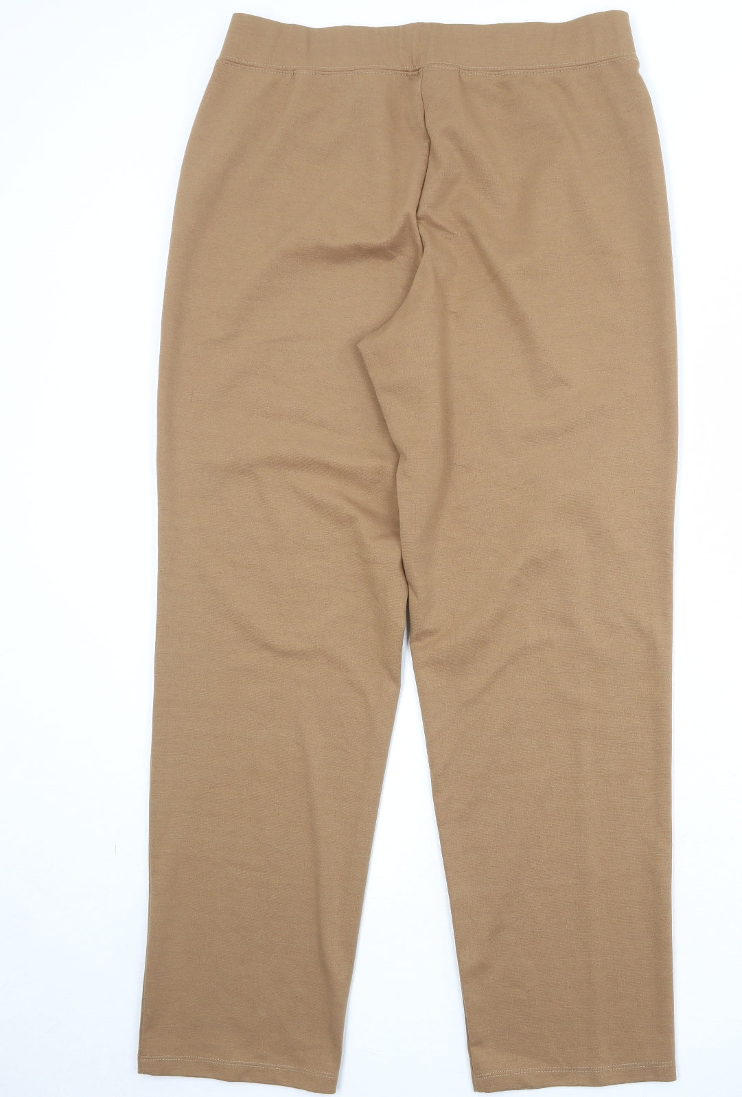 Simonton Says Womens Beige Polyester Trousers Size M Regular