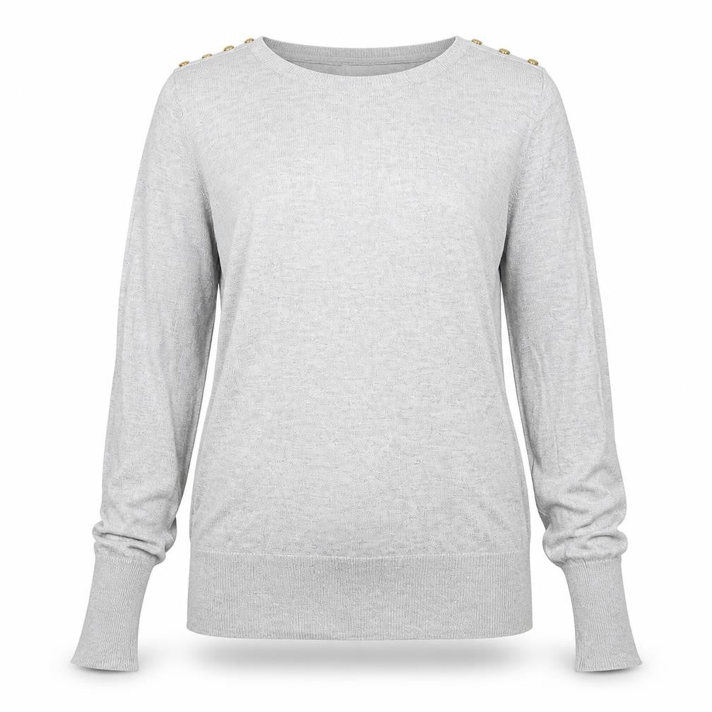 Womens UK Size M H&M Grey Pullover Jumper