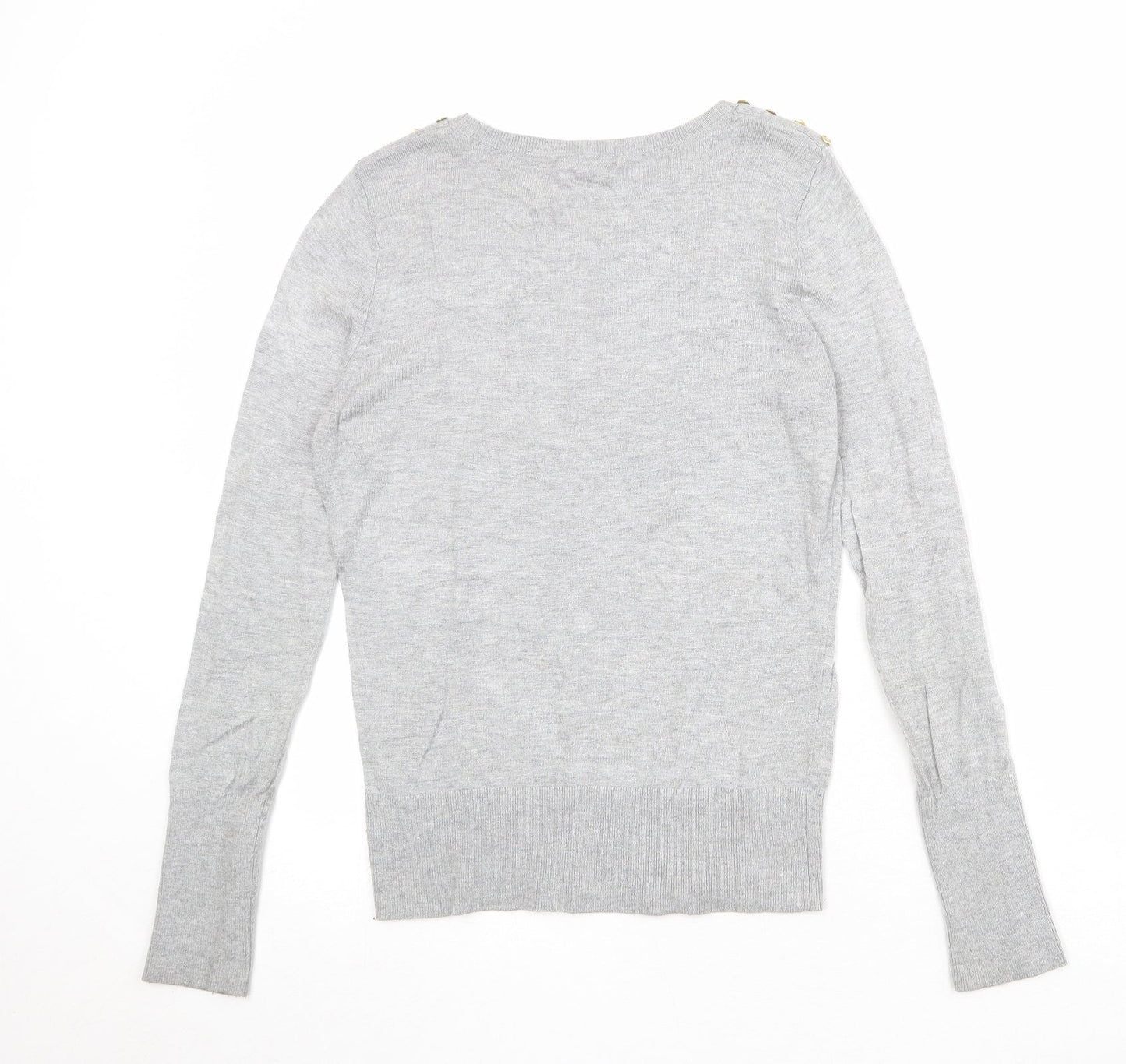 Womens UK Size M H&M Grey Pullover Jumper