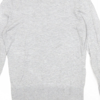 Womens UK Size M H&M Grey Pullover Jumper