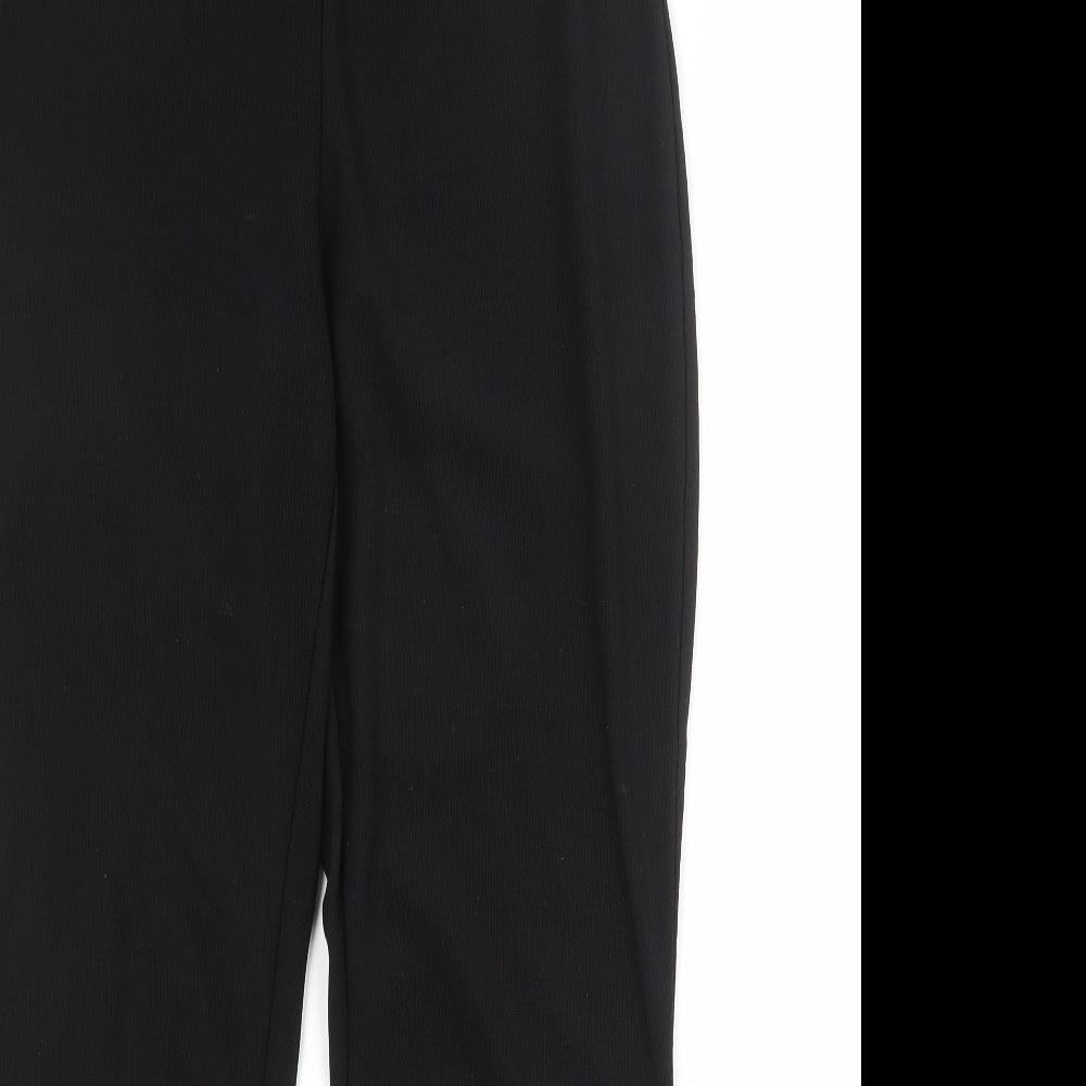Womens UK Size 14 Sarah Hamilton Regular Fit  Black Trousers