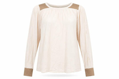 Womens UK Size 12 Warehouse Beige Pullover Jumper