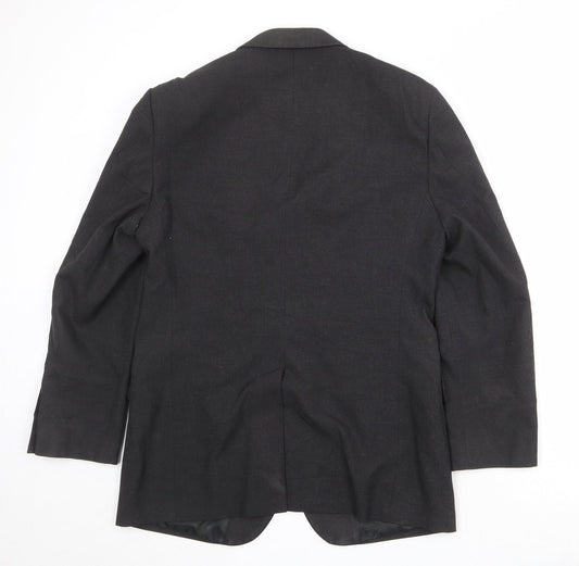 Mens UK Size 40 Marks and Spencer Regular Black Suit Jacket