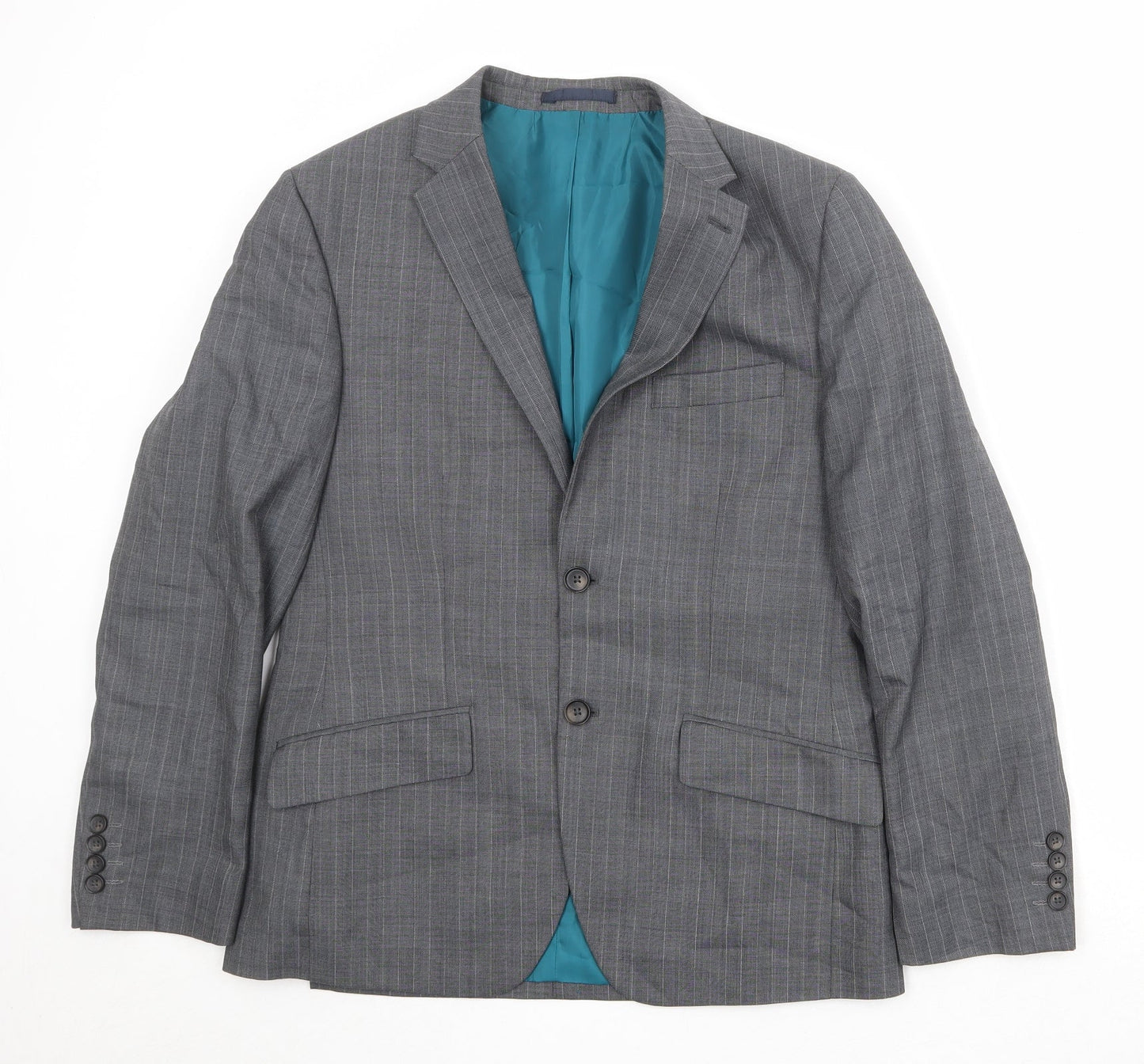 Mens UK Size 38 Marks and Spencer Regular Grey Suit Jacket