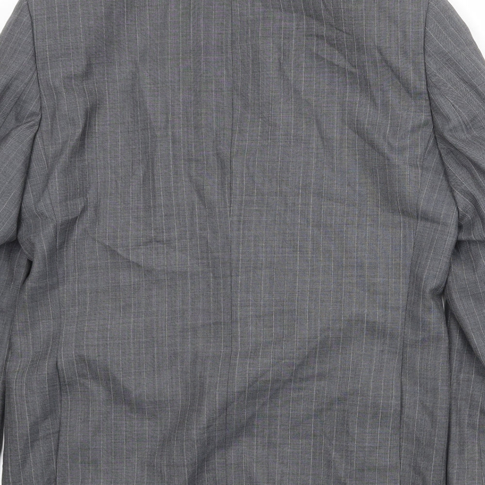 Mens UK Size 38 Marks and Spencer Regular Grey Suit Jacket