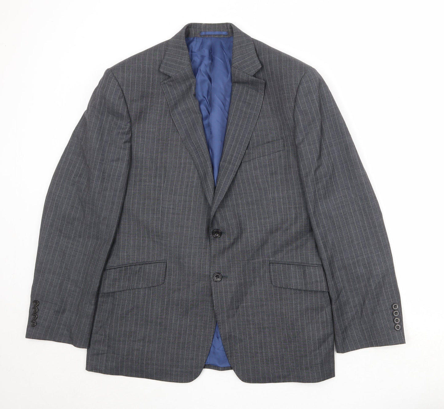 Mens UK Size 40 Marks and Spencer Regular Grey Suit Jacket