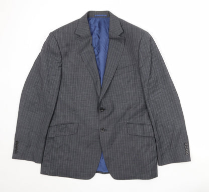Mens UK Size 40 Marks and Spencer Regular Grey Suit Jacket