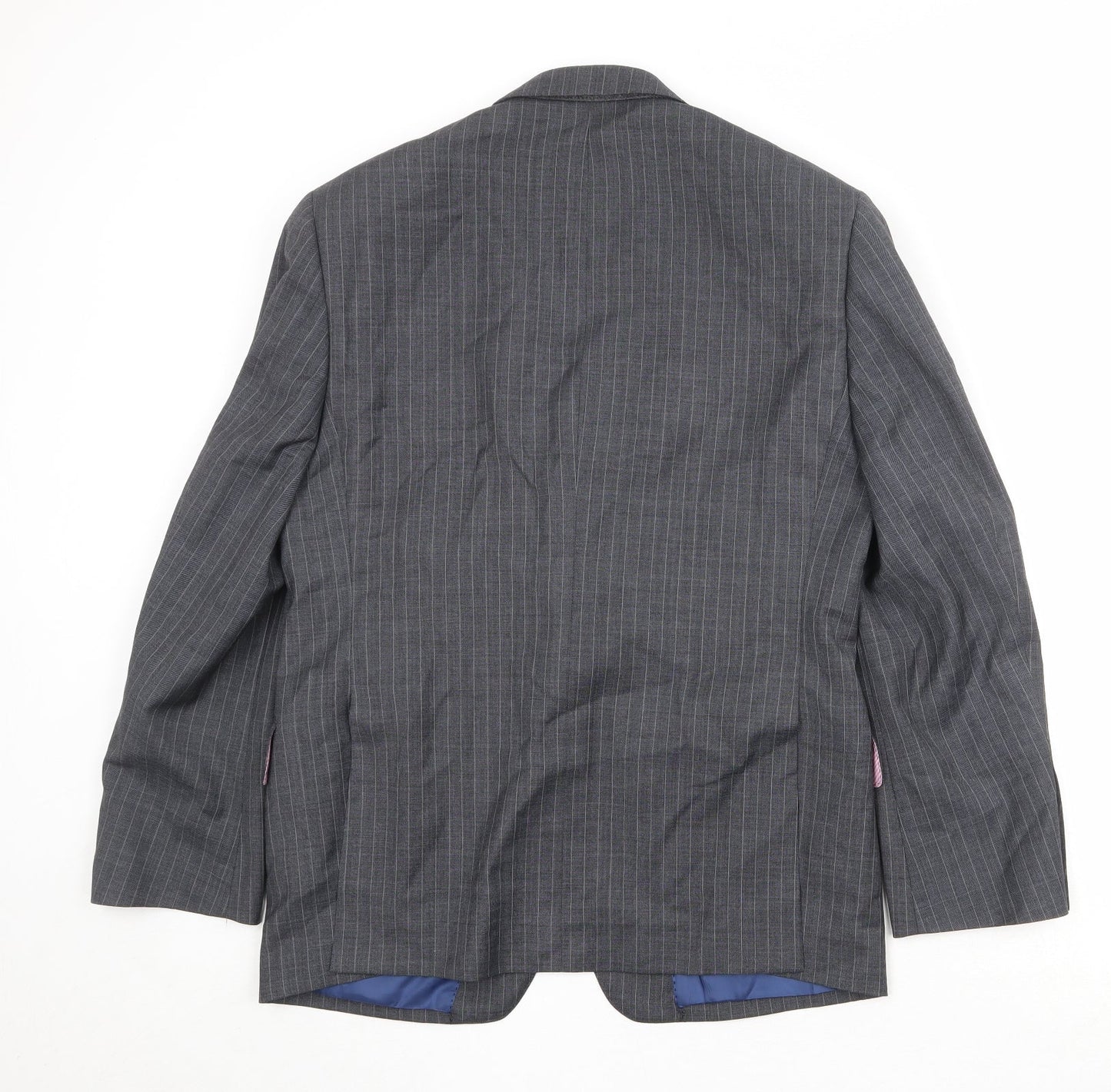 Mens UK Size 40 Marks and Spencer Regular Grey Suit Jacket