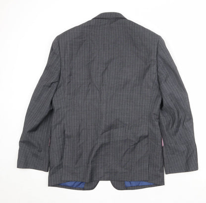 Mens UK Size 40 Marks and Spencer Regular Grey Suit Jacket