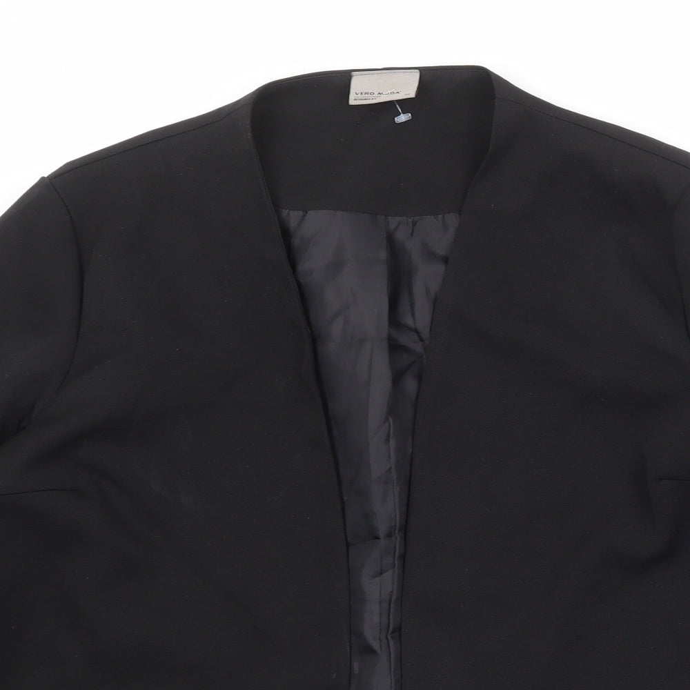 Womens UK Size 14 VERO MODA Regular Black Blazer