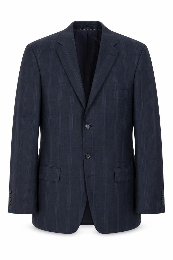 Mens UK Size 40 BARUTTI Regular Blue Suit Jacket