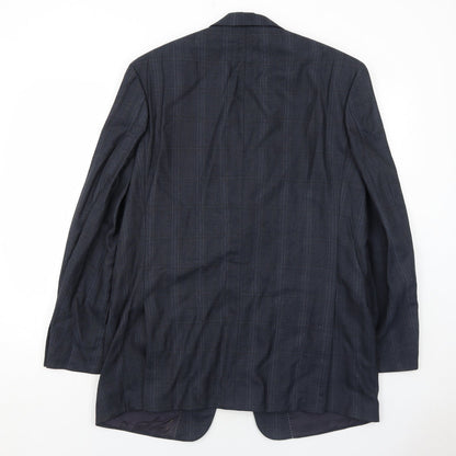 Mens UK Size 40 BARUTTI Regular Blue Suit Jacket