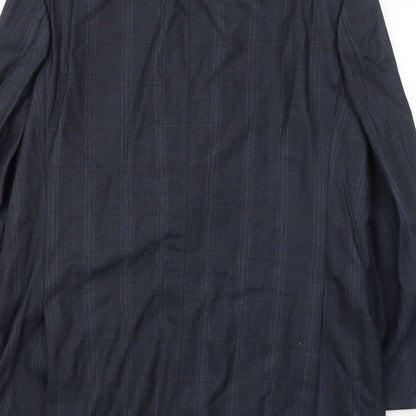 Mens UK Size 40 BARUTTI Regular Blue Suit Jacket