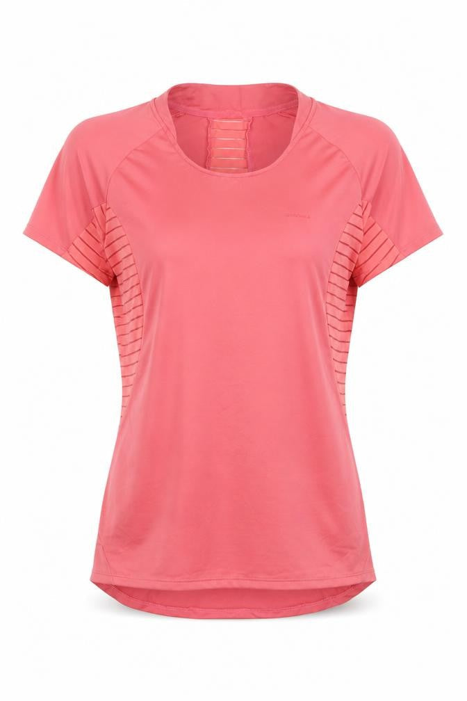 Womens UK Size S DECATHLON Pink  T-Shirt