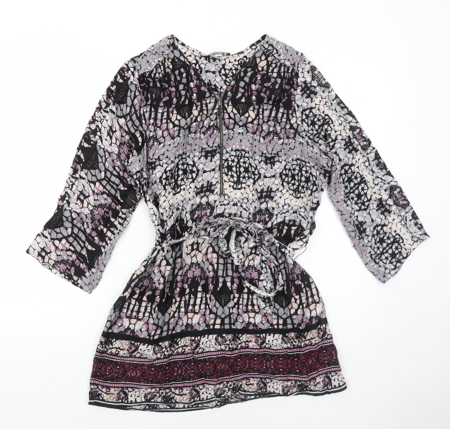 Womens UK Size 12 Klass Purple Basic Blouse