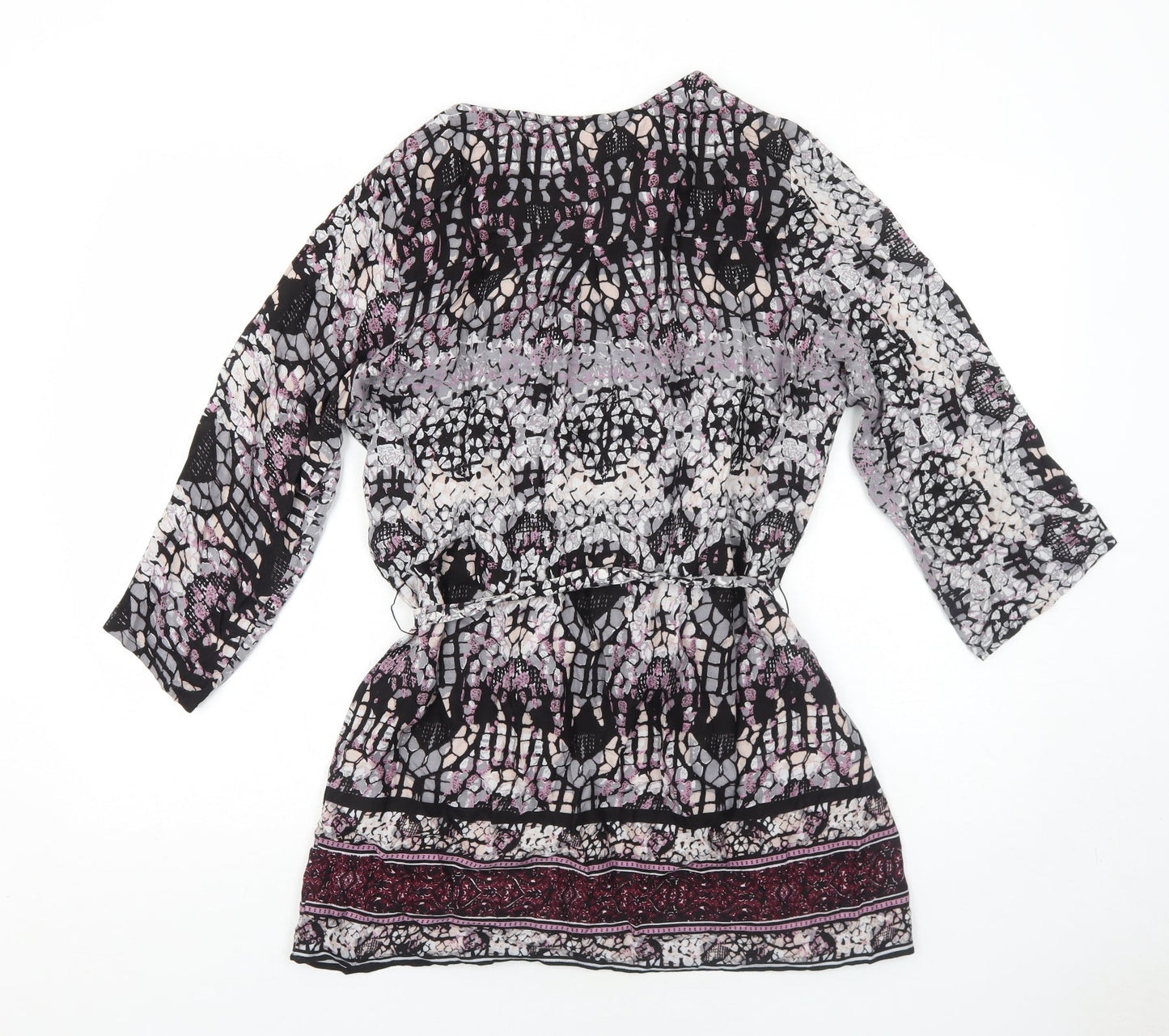 Womens UK Size 12 Klass Purple Basic Blouse