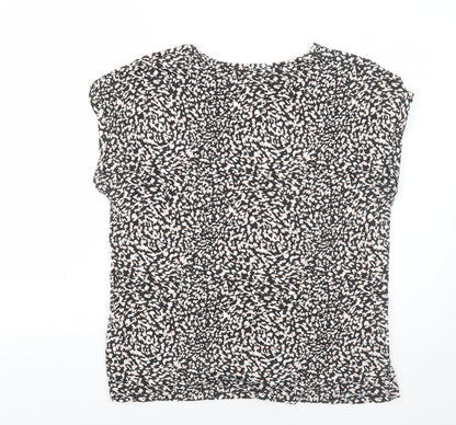 Womens UK Size 16 Dorothy Perkins Black Basic Blouse