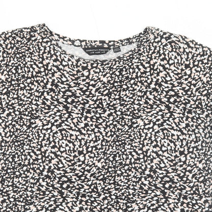 Womens UK Size 16 Dorothy Perkins Black Basic Blouse