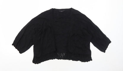 Womens UK Size 12 Savida Black Cardigan Jumper