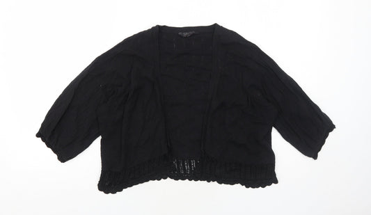 Womens UK Size 12 Savida Black Cardigan Jumper