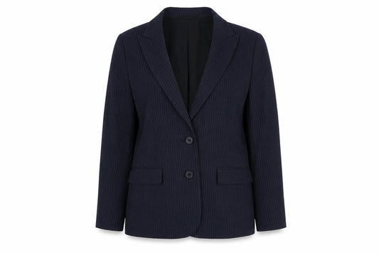 Womens UK Size 12 Marks and Spencer Regular Blue Suit Jacket