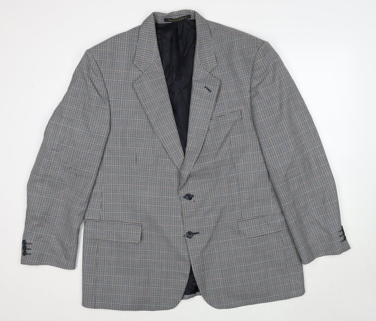Mens UK Size M Marks and Spencer Regular Grey Suit Jacket