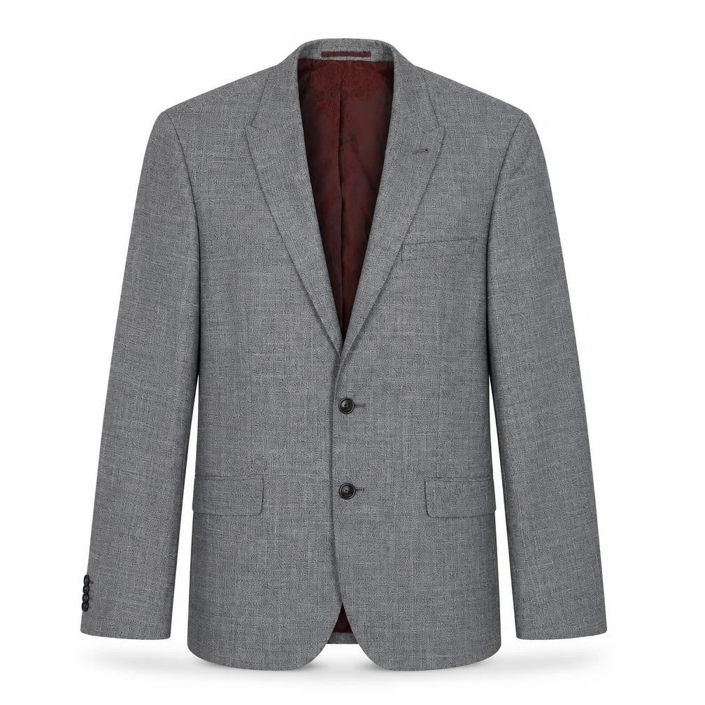 Mens UK Size 40 Burton Regular Grey Suit Jacket