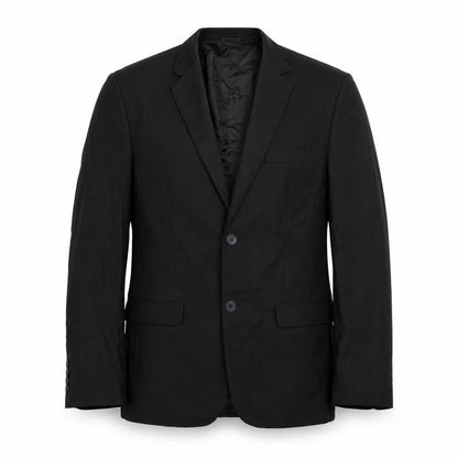 Mens UK Size 40 Boohoo Regular Black Suit Jacket
