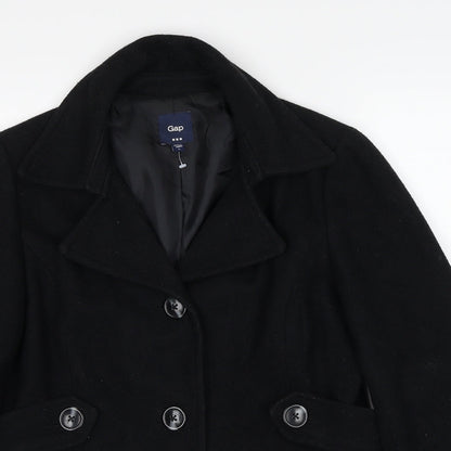 Gap Womens Black Jacket Size M Button