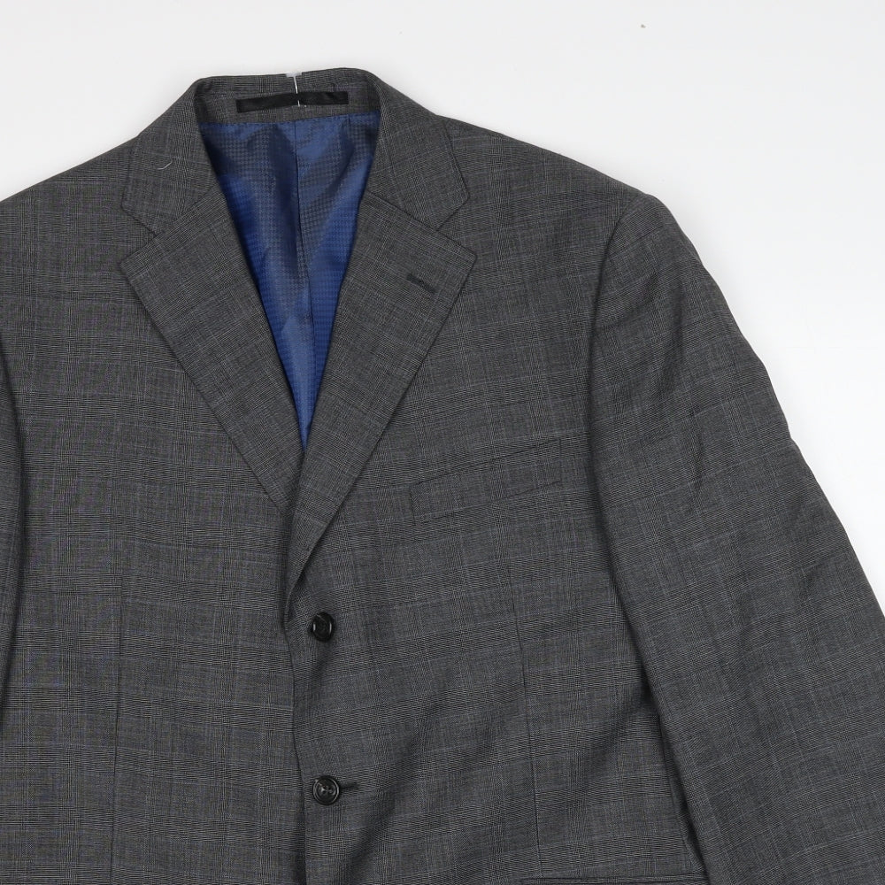 Mens UK Size 42 Marks and Spencer Regular Grey Suit Jacket