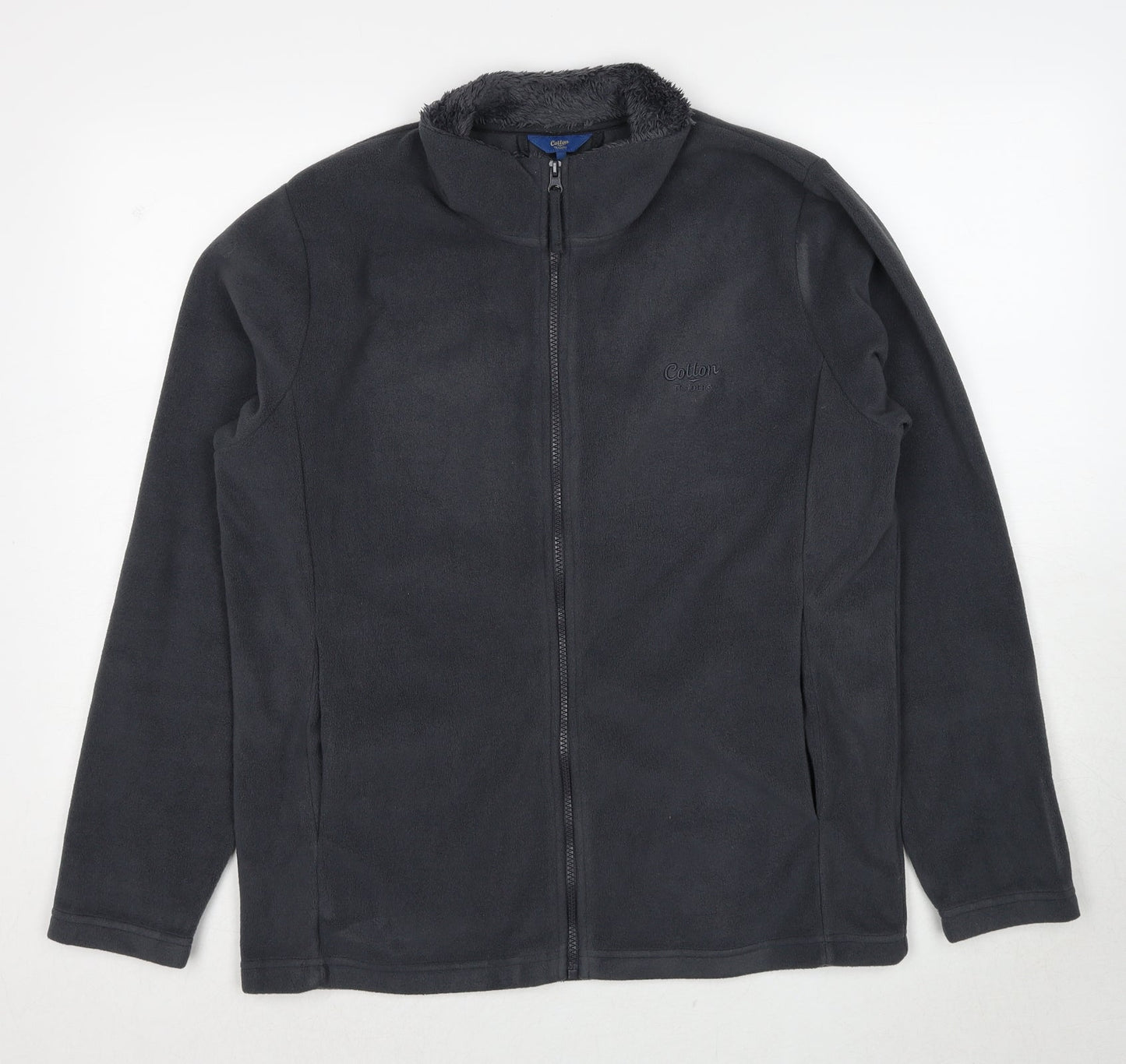 Mens UK Size M Cotton Traders Grey Jacket