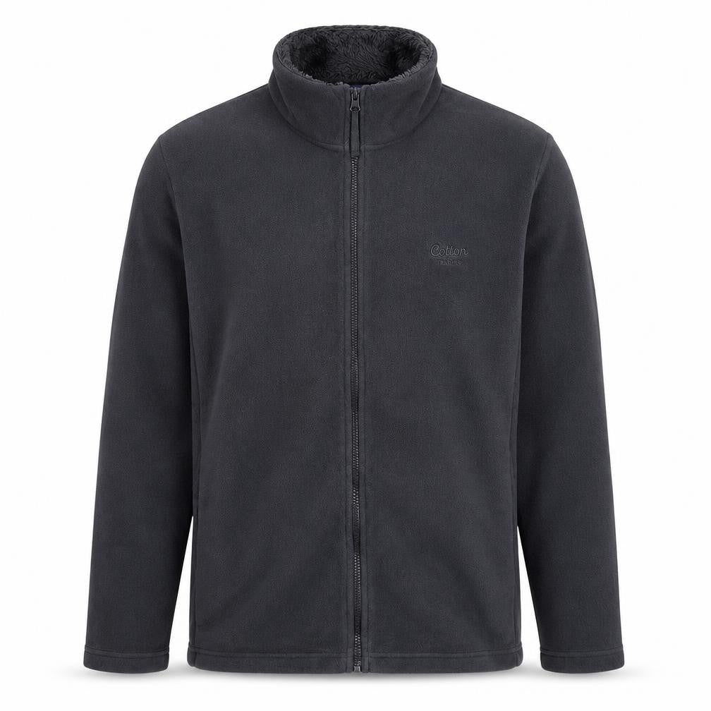 Mens UK Size M Cotton Traders Grey Jacket
