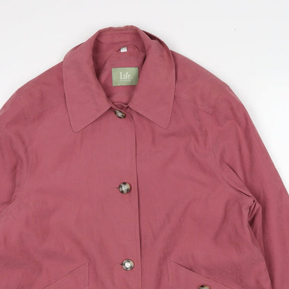 Womens UK Size 14 EWM Pink Jacket