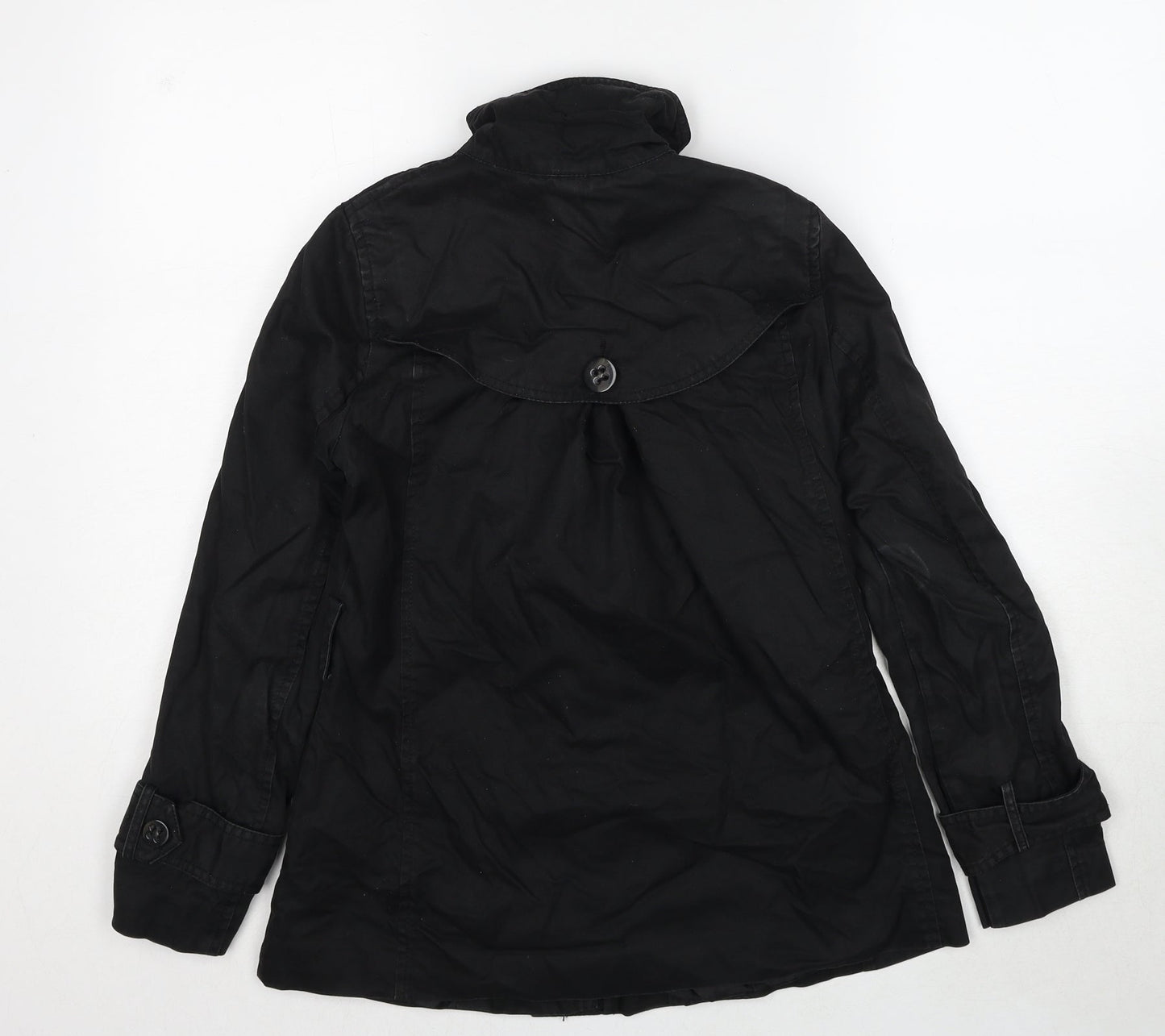 Womens UK Size 10 United Colors of Benetton Black Jacket