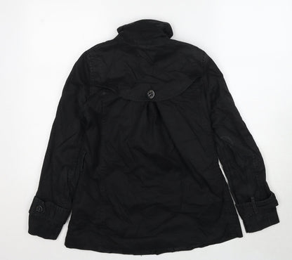Womens UK Size 10 United Colors of Benetton Black Jacket