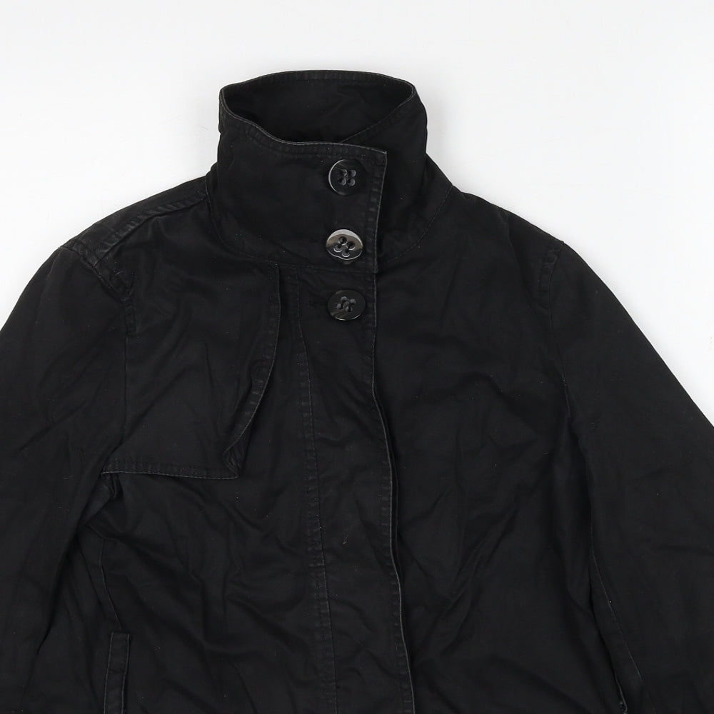 Womens UK Size 10 United Colors of Benetton Black Jacket