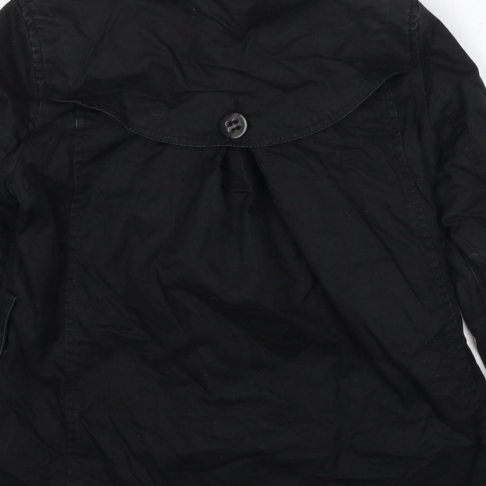 Womens UK Size 10 United Colors of Benetton Black Jacket