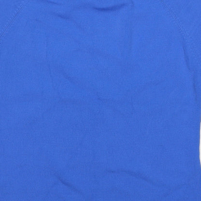 Womens UK Size S Sky Design Blue Cardigan Jumper