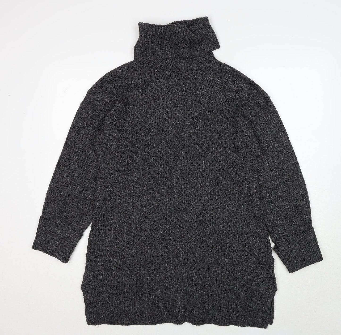 Womens UK Size XS Topshop Grey Pullover Jumper